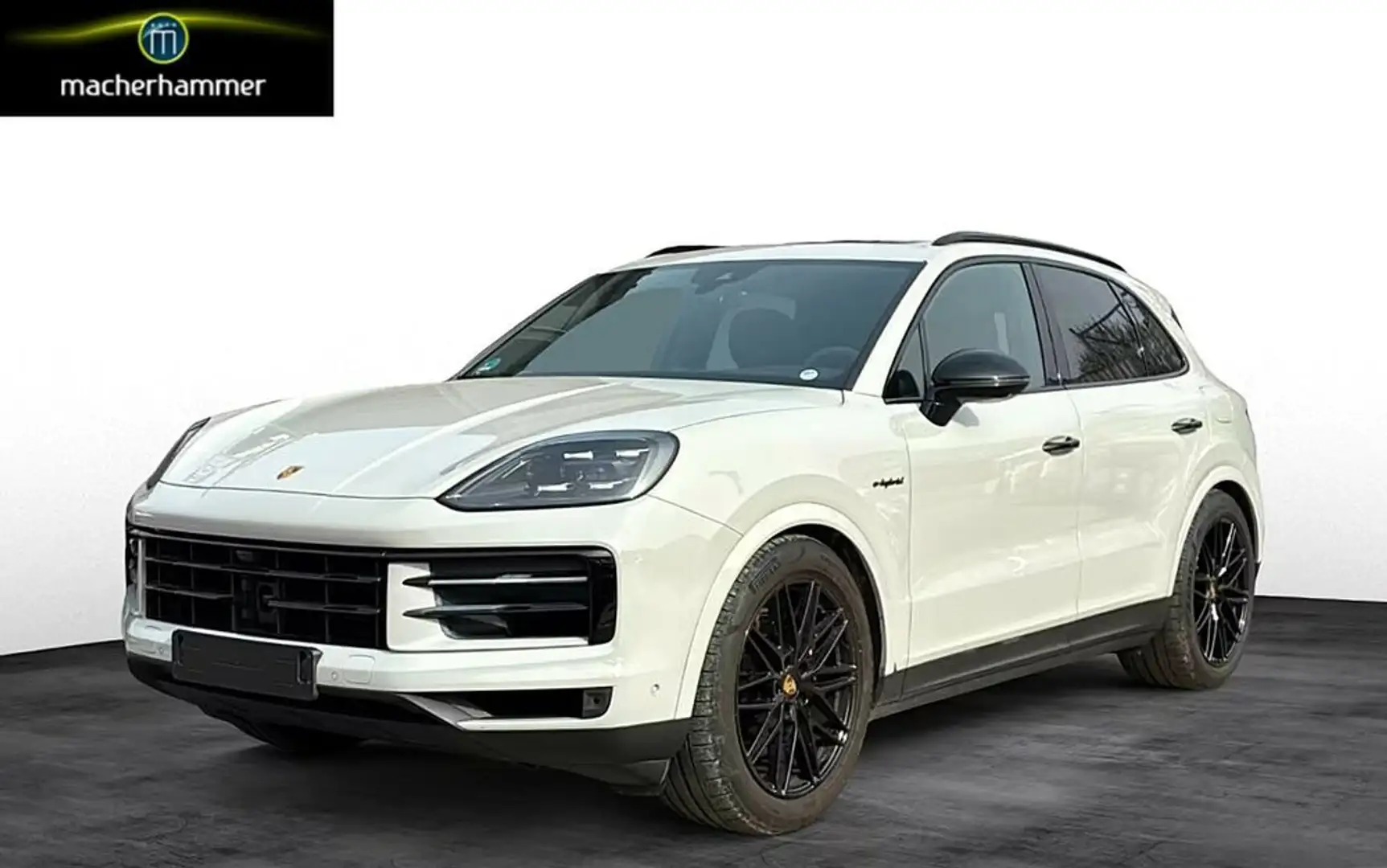 Porsche Cayenne E-Hybrid*HUD*MASSAGE*PANO*AHK*ACC*LUFT* Grau - 1