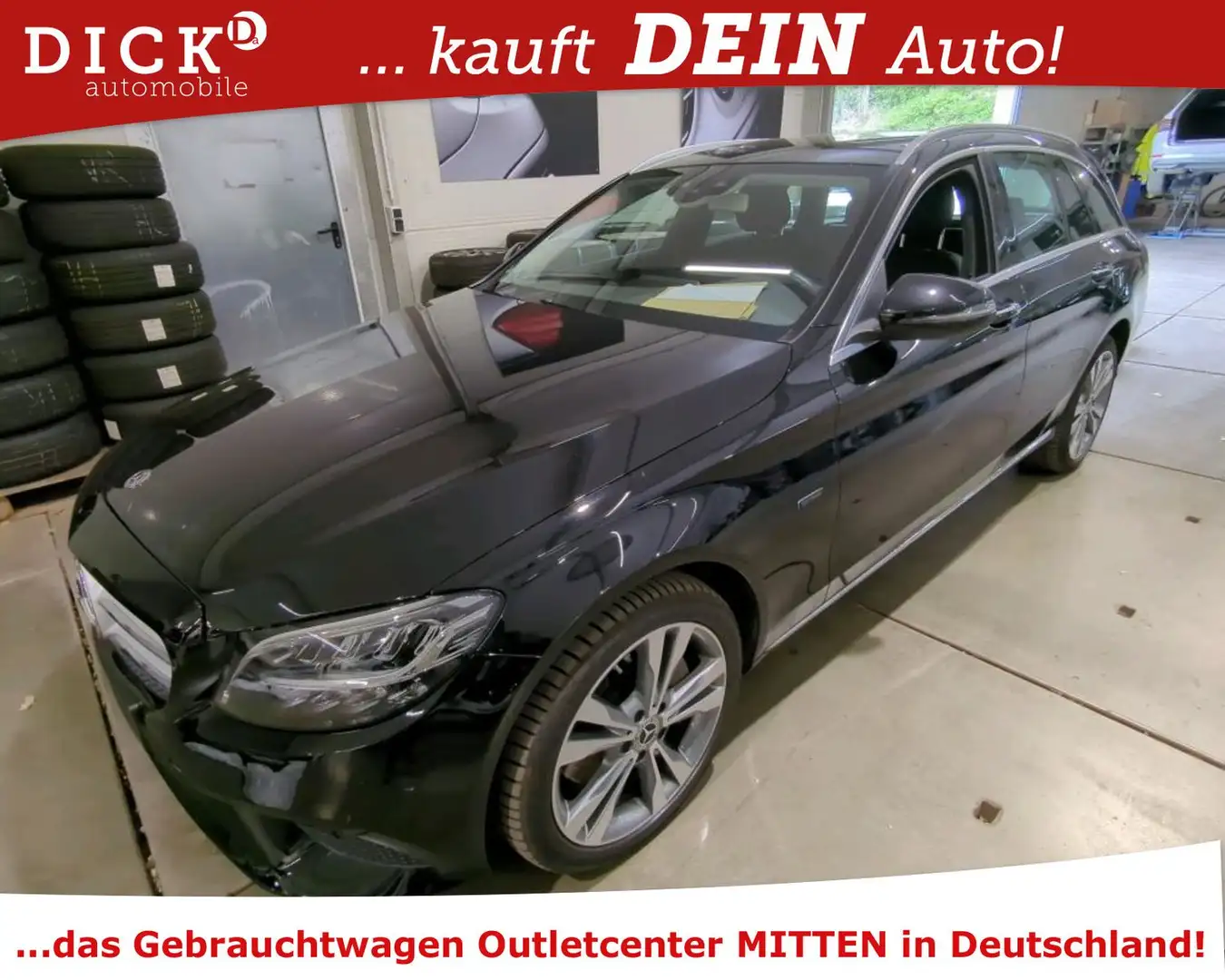 Mercedes-Benz C 300 de T Avantgarde 9G-Aut. ACC/LED/AHK/SOUND/8 Schwarz - 1