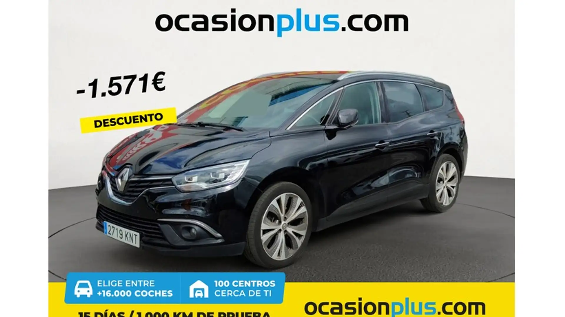 Renault Grand Scenic 1.6dCi Zen 96kW Zwart - 1