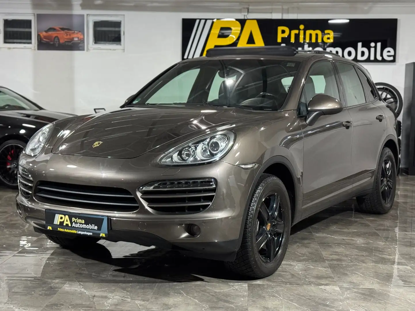 Porsche Cayenne 3.0 Diesel / Panorama Xenon Tempomat AHK Braun - 1