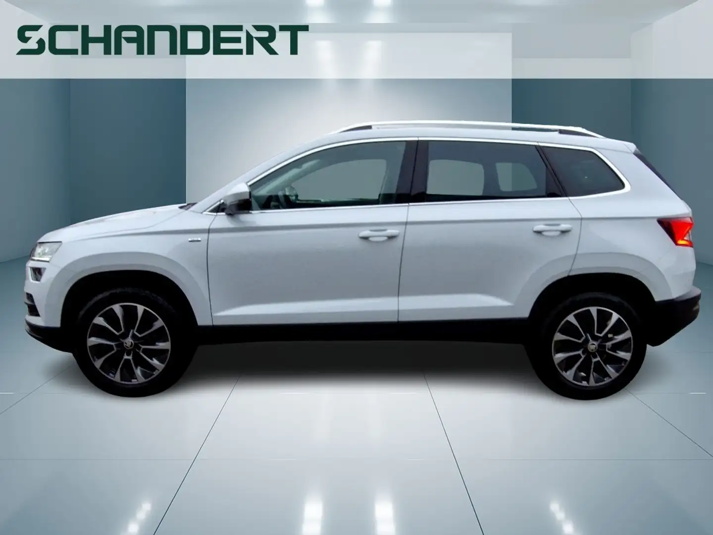 Skoda Karoq 1.5 TSI Drive LED AHK Navi 4xSitzhzg ACC Weiß - 2