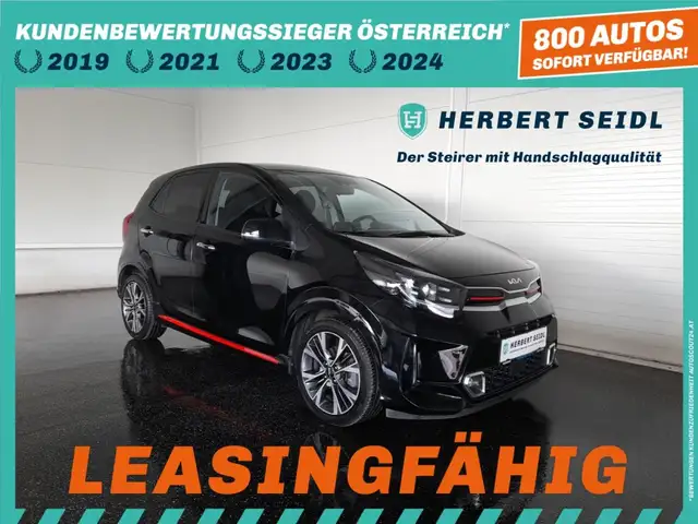 Kia Picanto GT-LINE 100 *LED / NAVI / VOLLEDER & SHZG / KAMERA / SPURHALTE- & TOTWINKELASS.*