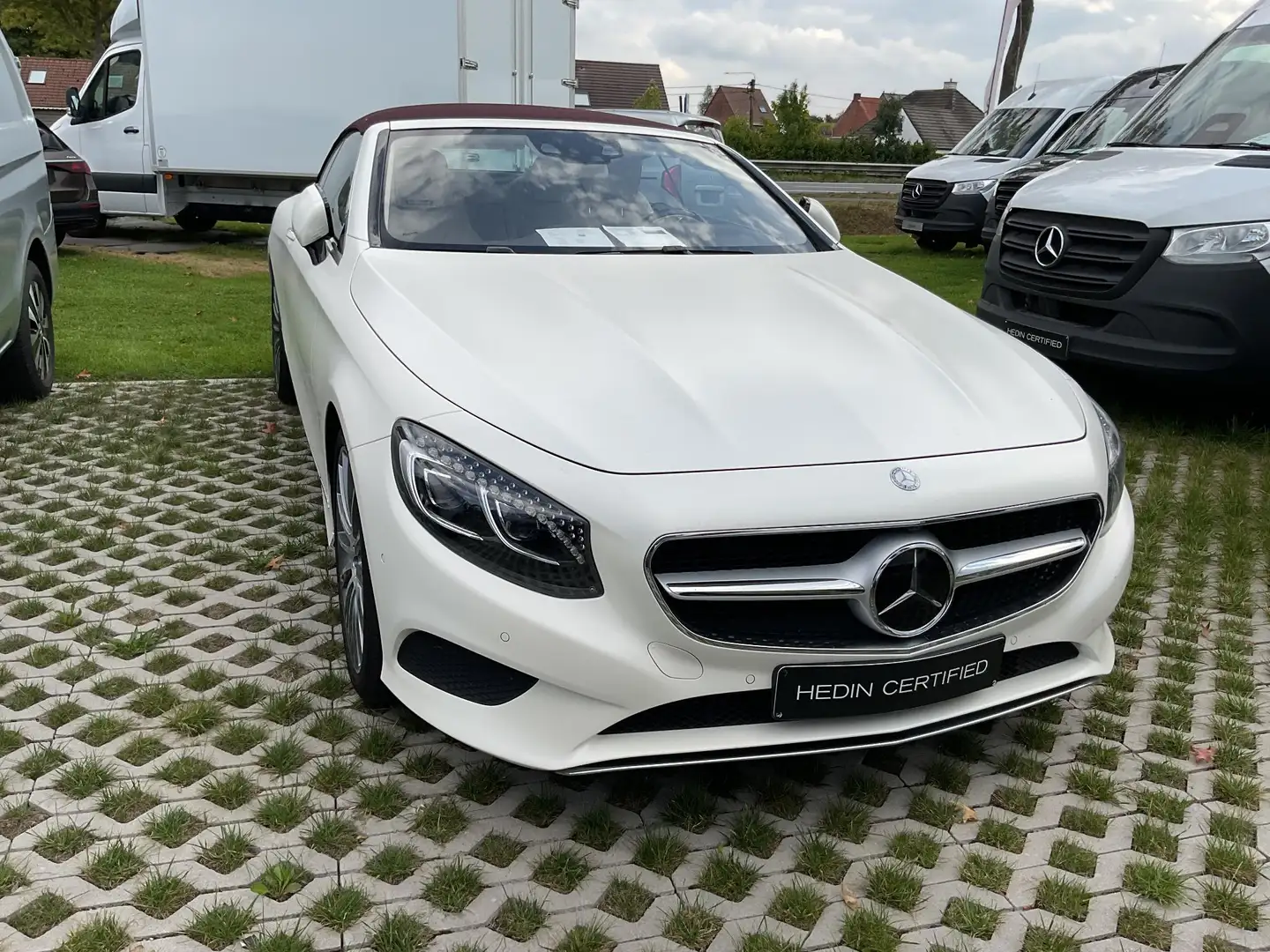 Mercedes-Benz S 500 Cabriolet AMG LINE | ADAPTIVE CRUISE CONTROL | BLI Weiß - 2