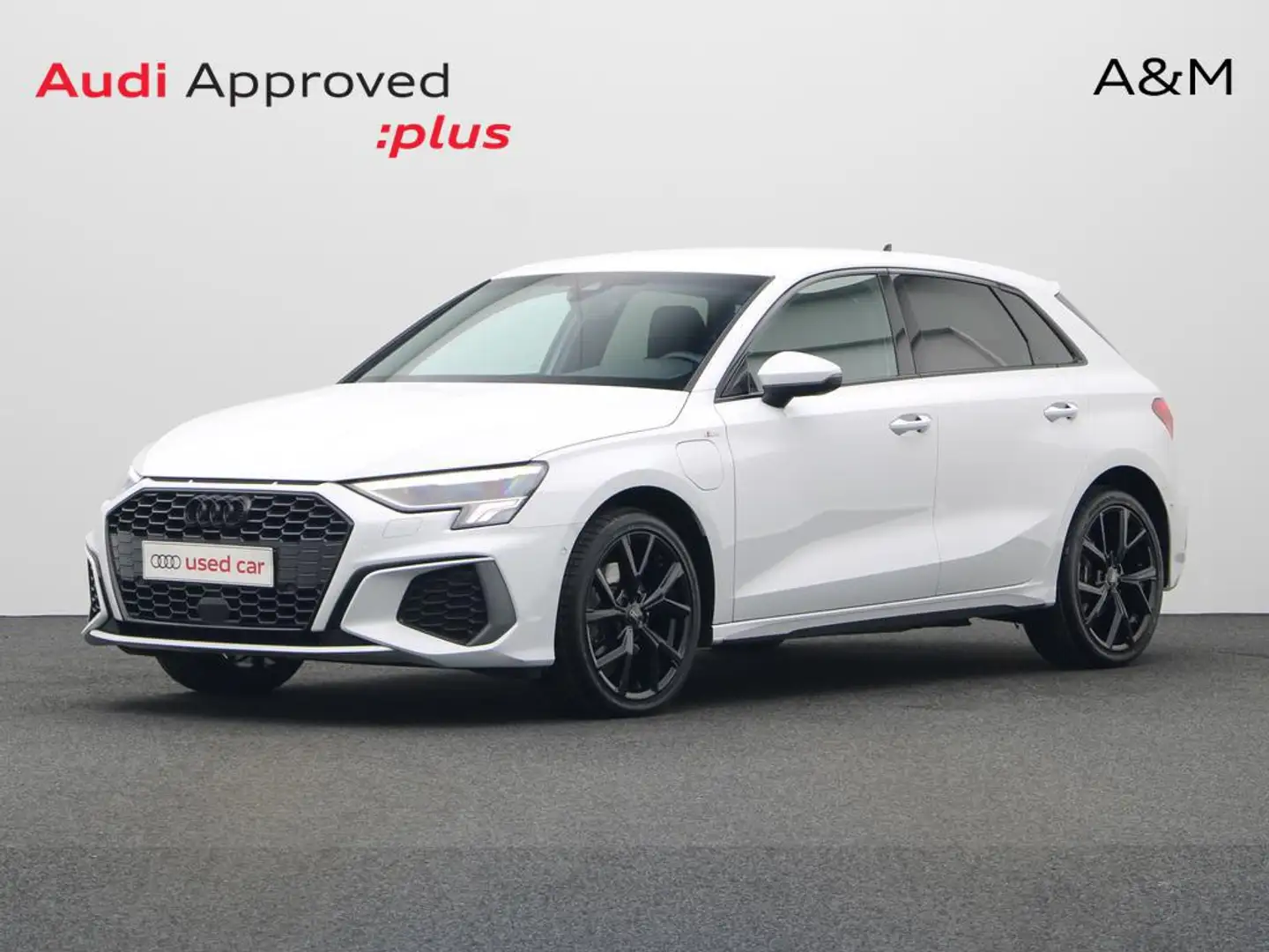 Audi A3 Sportback PHEV 40 TFSIe 204 PK  S-line S-tronic PLUG-IN HYBRIDE Blanc - 1