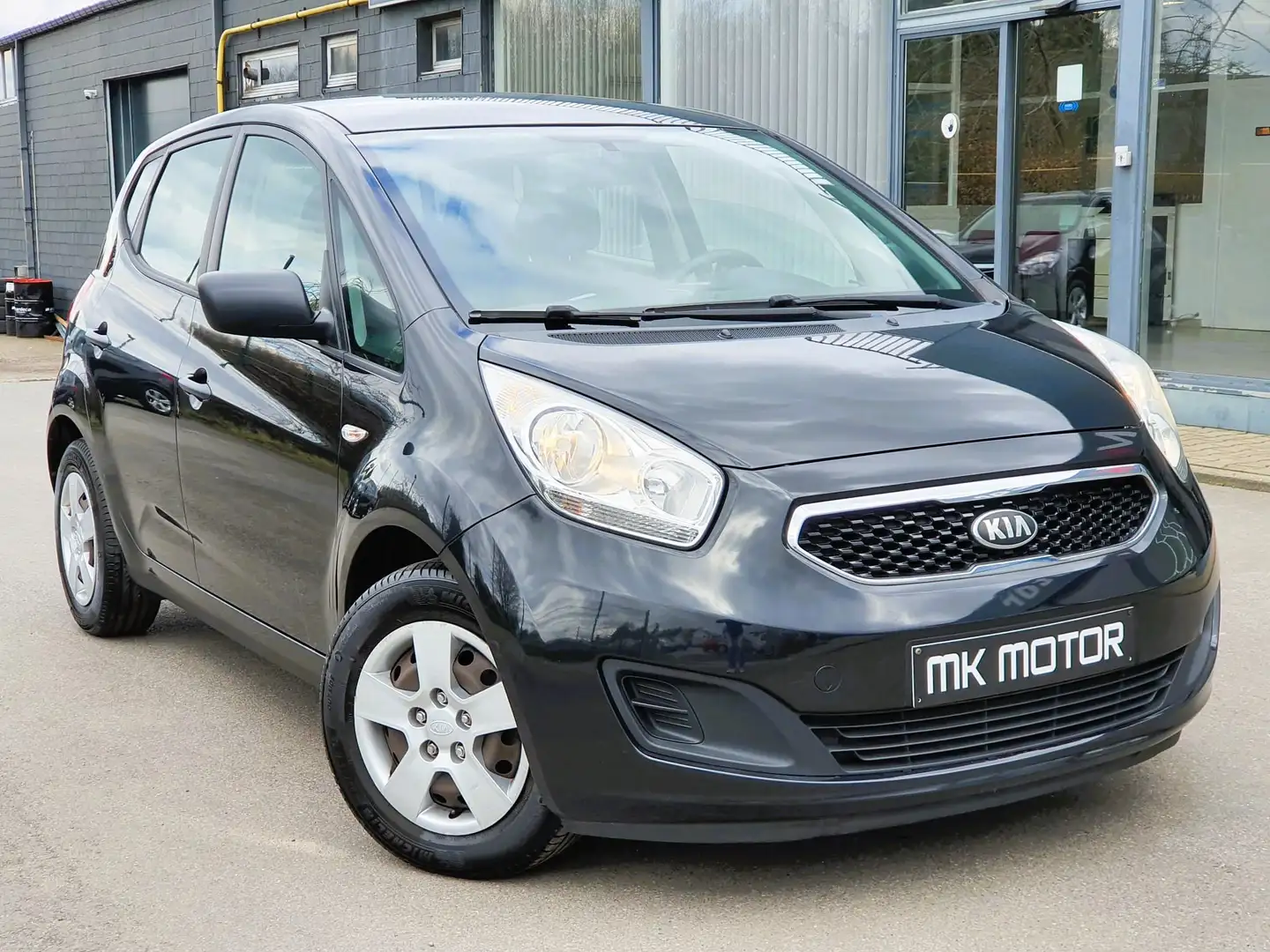 Kia Venga 🟢1.4 CRDi 77CV - AIRCO - 5 PORTES Noir - 1