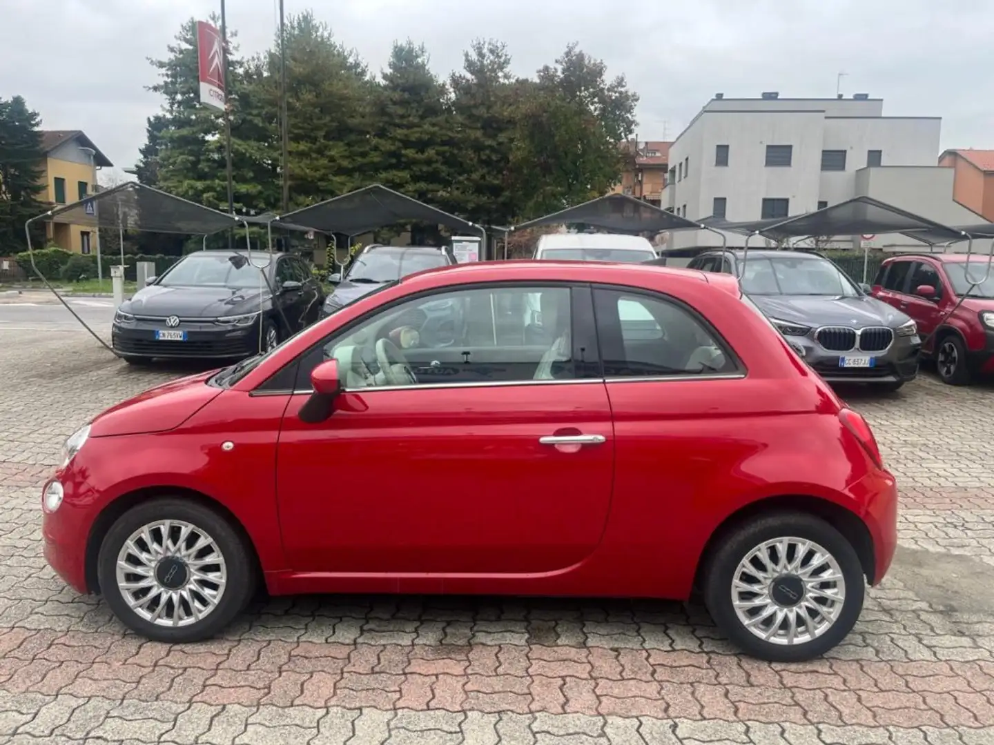 Fiat 500 1.2 Lounge Rouge - 2