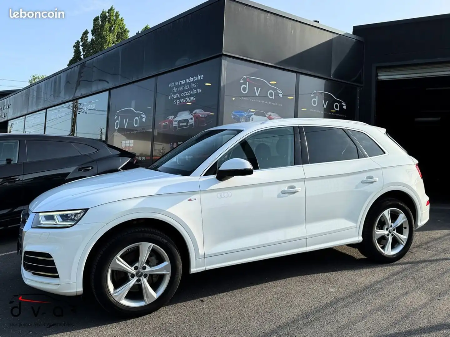 Audi Q5 40 TDI 190 ch Quattro Design Pack S Line extérieur Weiß - 2