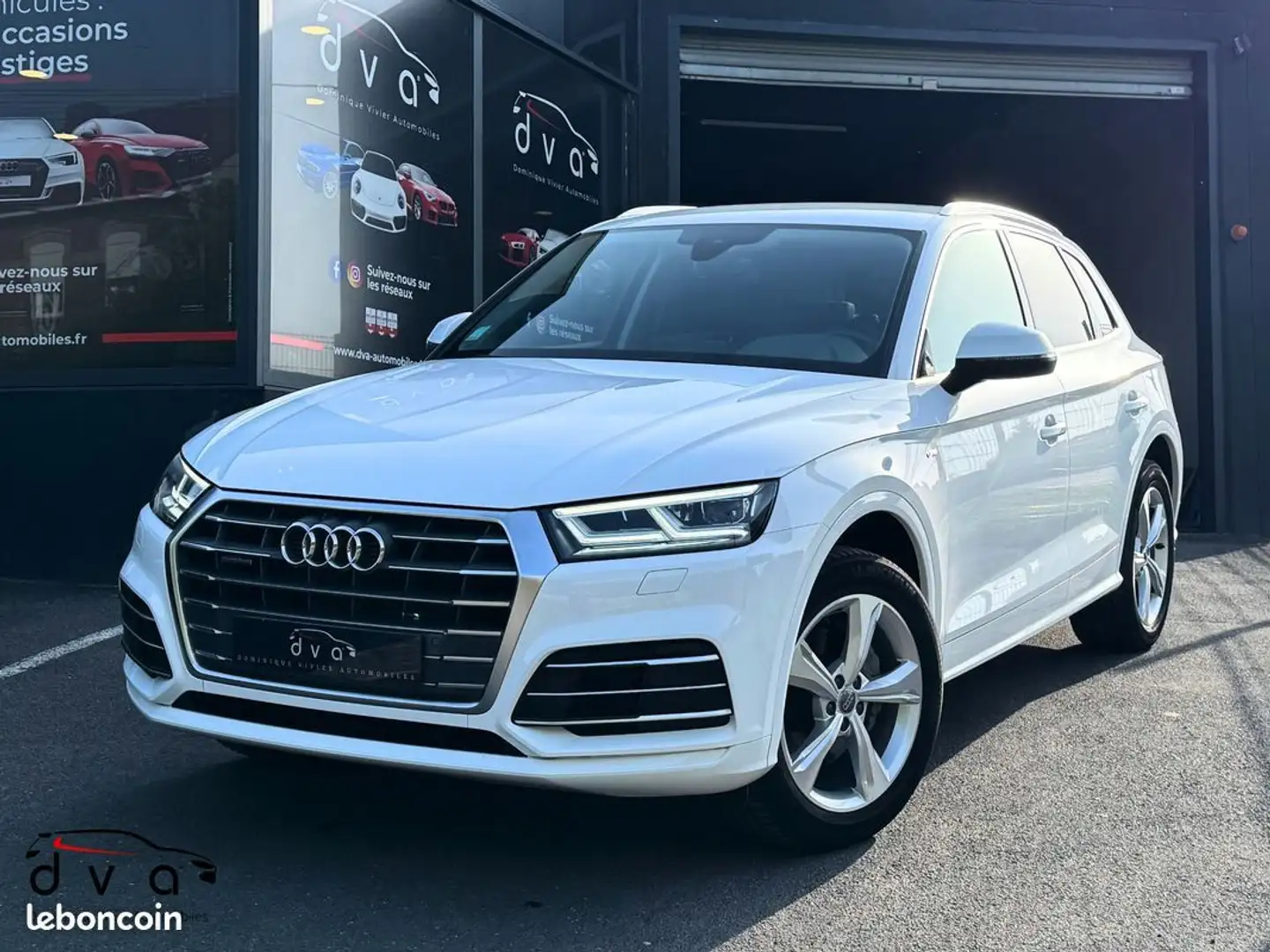 Audi Q5 40 TDI 190 ch Quattro Design Pack S Line extérieur Weiß - 1