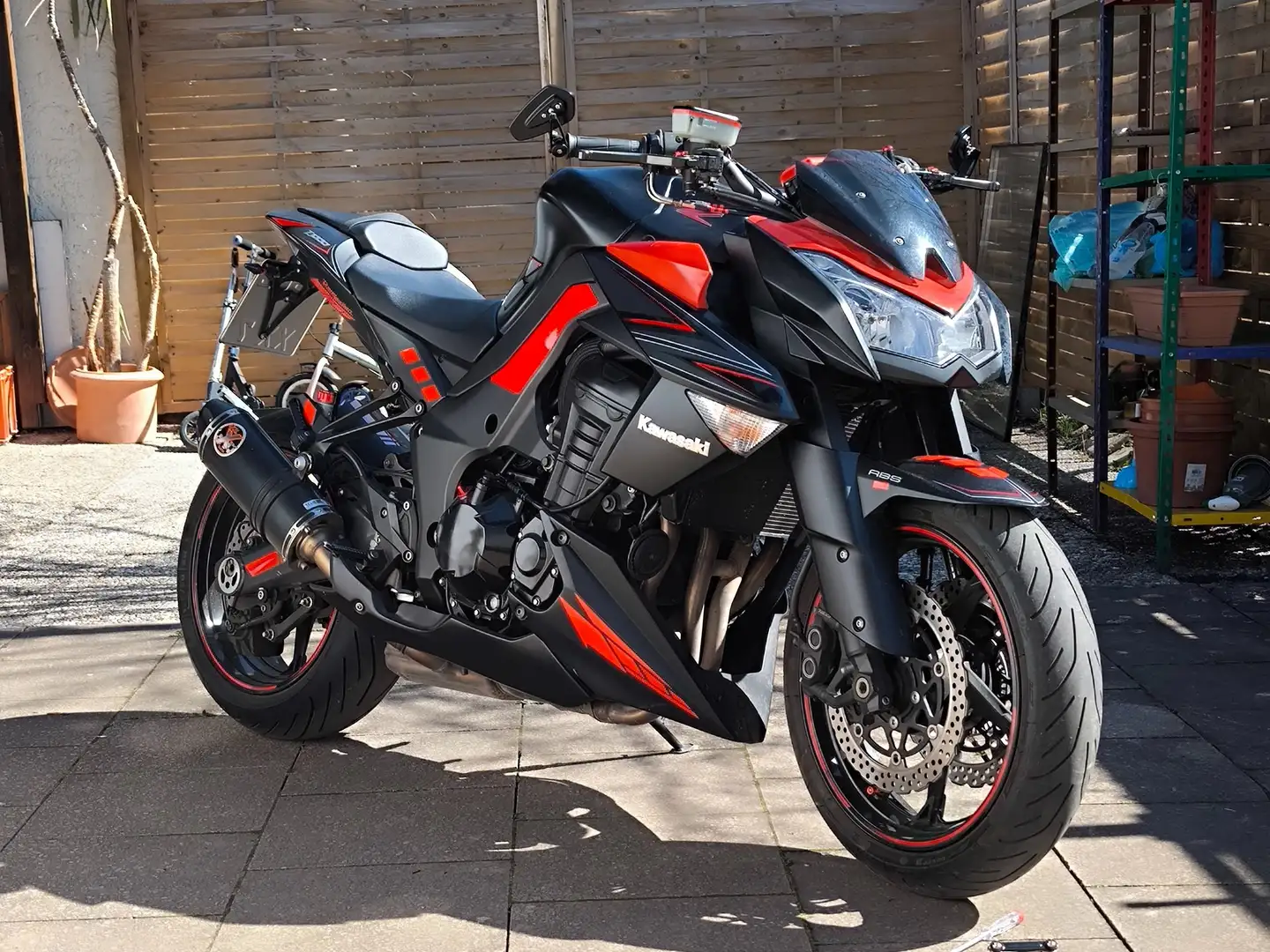 Kawasaki Z 1000 ZRT00D Negru - 1