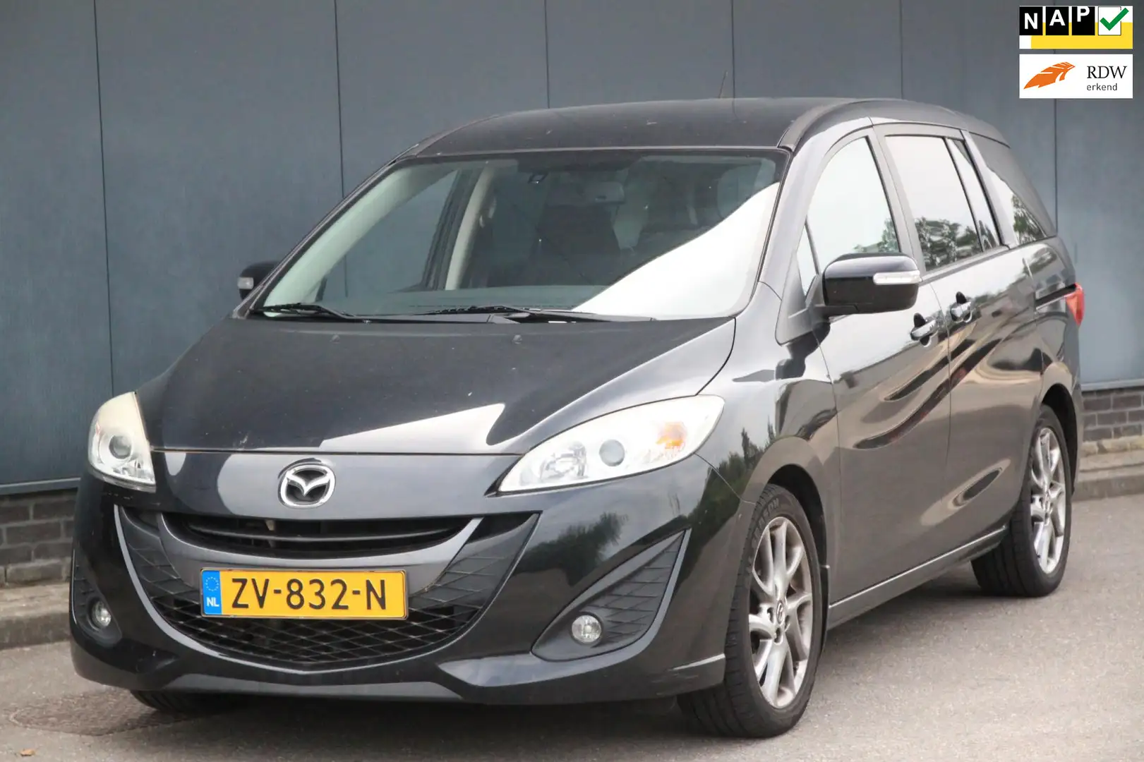 Mazda 5 1.6 CiTD Business 7 Pers./Parkeersensor/Airco/Crui Negru - 1
