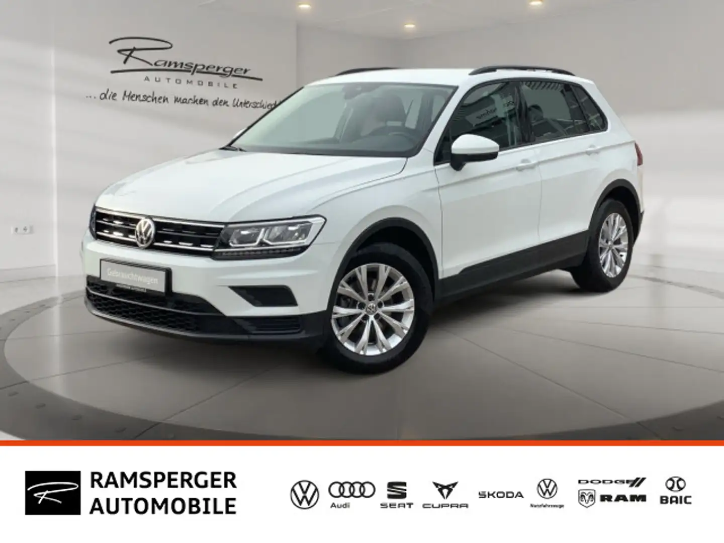 Volkswagen Tiguan 1.5 TSI Trendline GRA LED Navi Keyless SH Weiß - 1