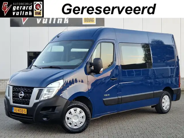 Nissan NV400 2.3 dCi L2H2 DC 5-PERSOONS AIRCO TREKHAAK