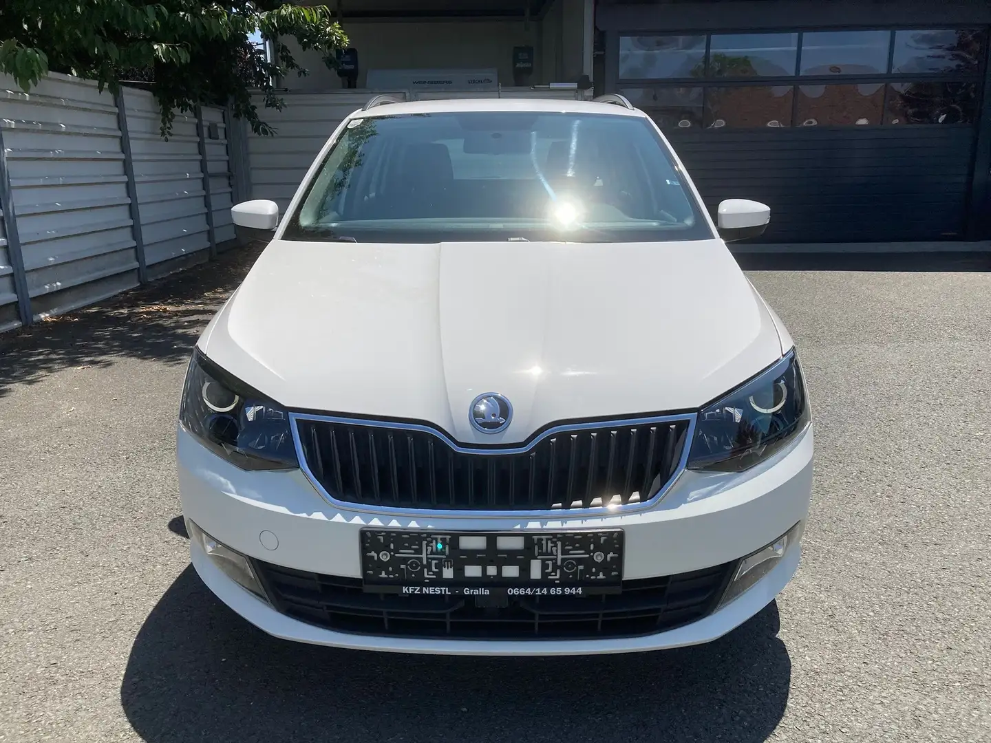 Skoda Fabia Combi Ambition 1,4 TDI Blanc - 2