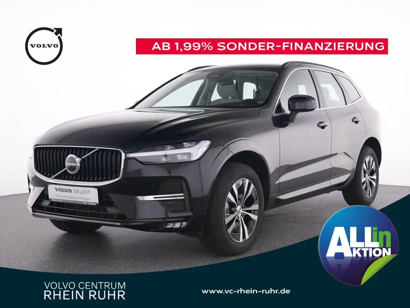 Volvo XC60 B4 Momentum Pro FAP+SKP+LM 18"+PAP+PANO Gris - 1