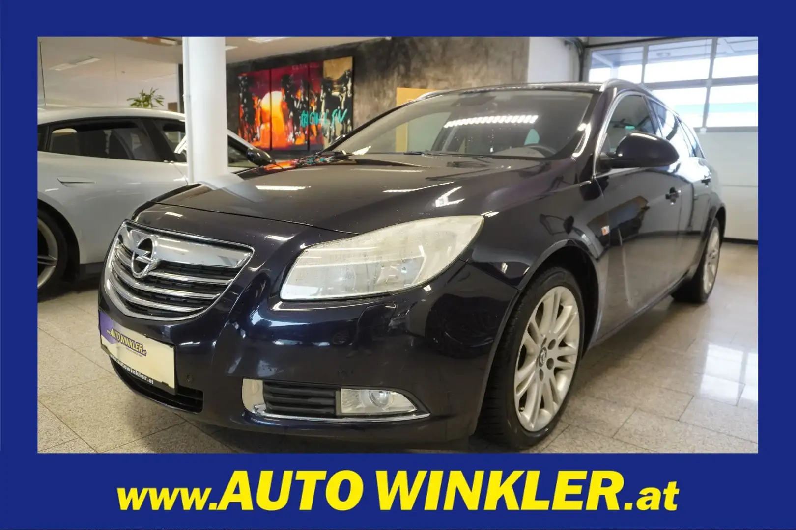 Opel Insignia 2,0 CDTI ECOTEC Blau - 1