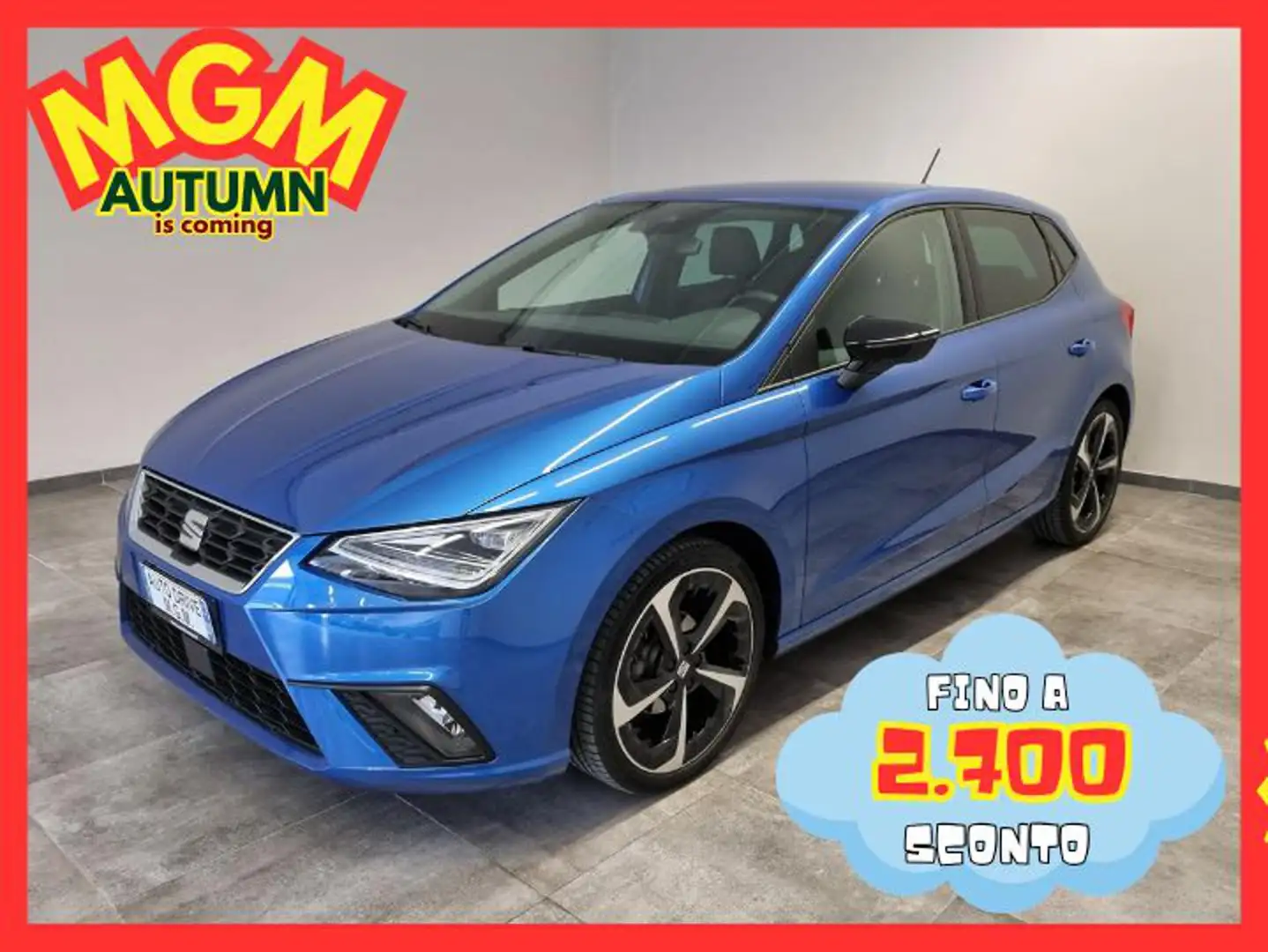 SEAT Ibiza 1.0 EcoTSI 95 CV 5 porte FR Blau - 1