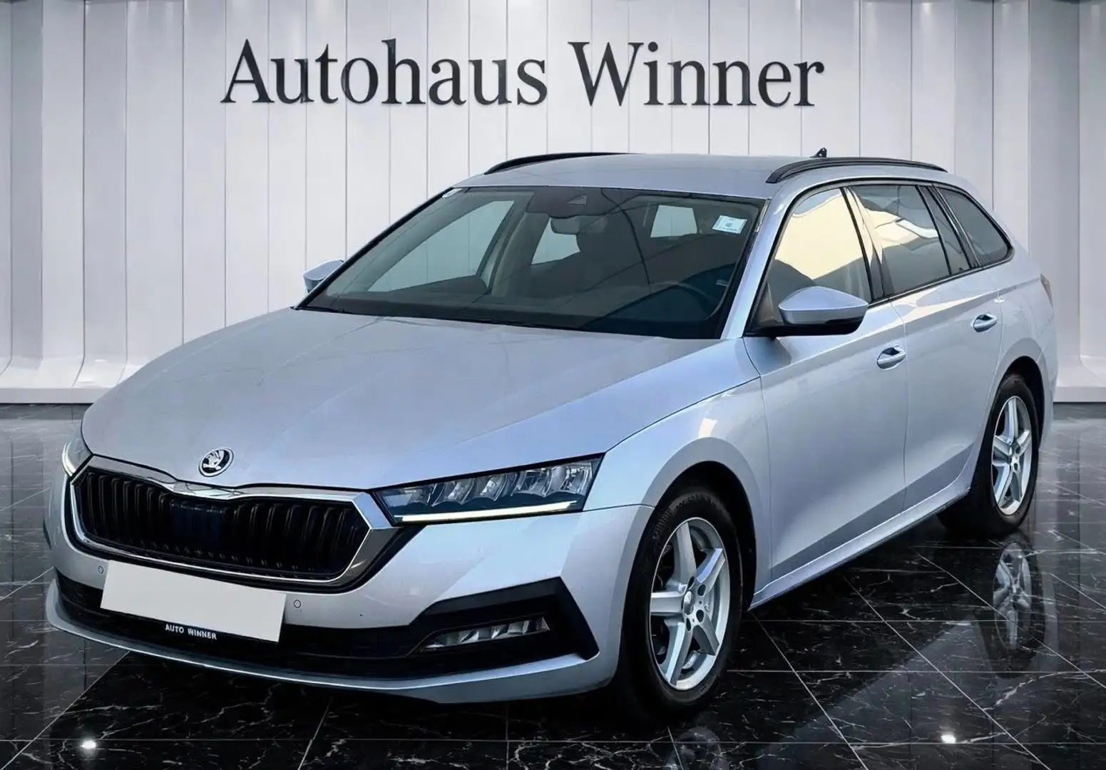 Skoda Octavia Ambition 2.0 TDI Erstbesitz MwSt. Mod. 2023 Silber - 2