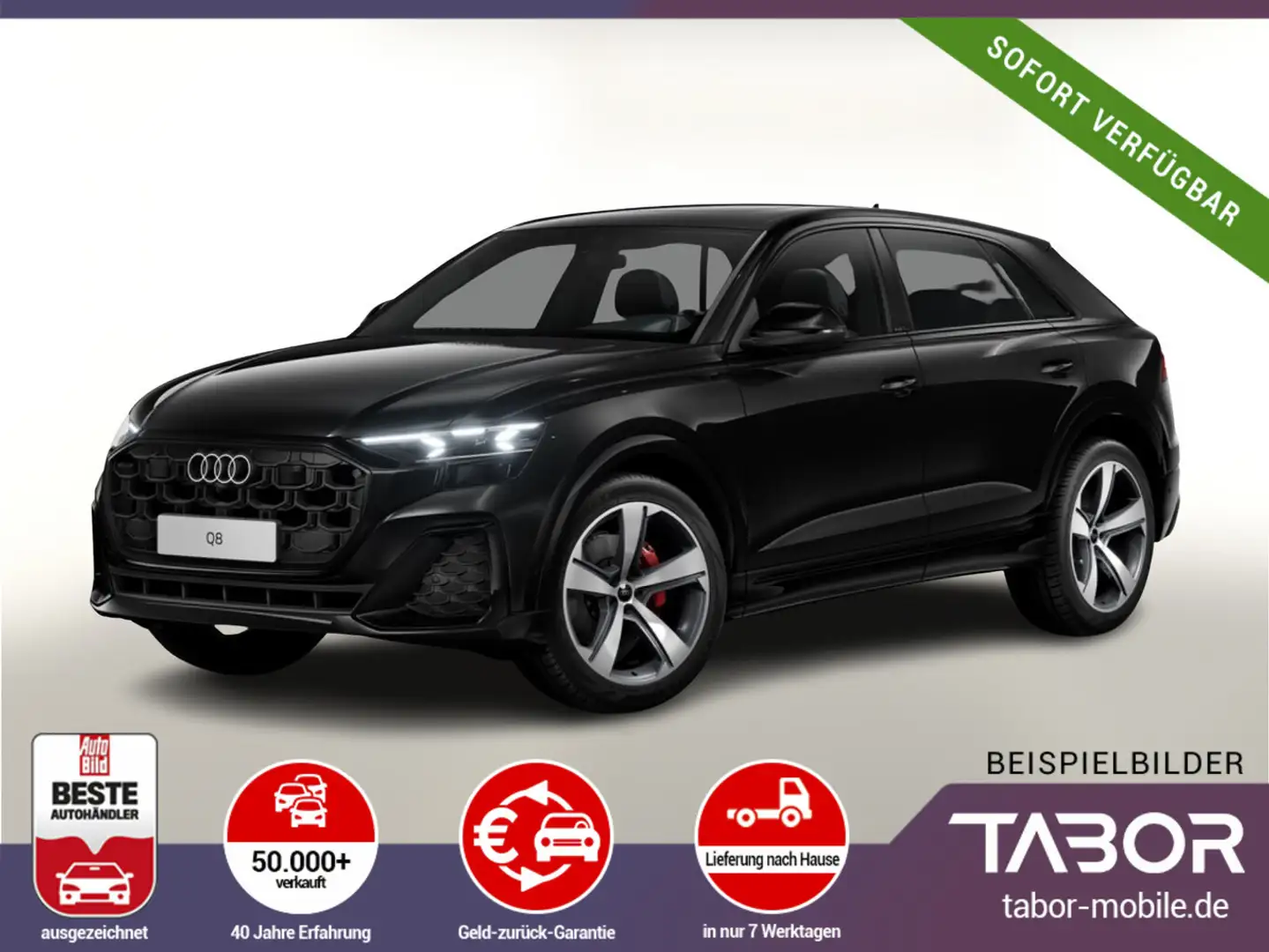 Audi Q8 50TDI Facelift 2xS line AssistenzP+ Laser 22Z Schwarz - 1