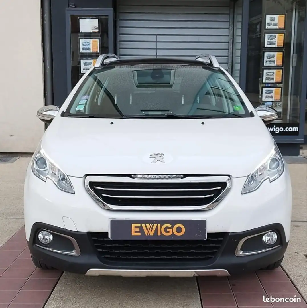Peugeot 2008 1.2 110CH ALLURE S-S TOIT PANORAMIQUE GPS RADAR ENTRETIEN COURROIE NEUVE Bianco - 2