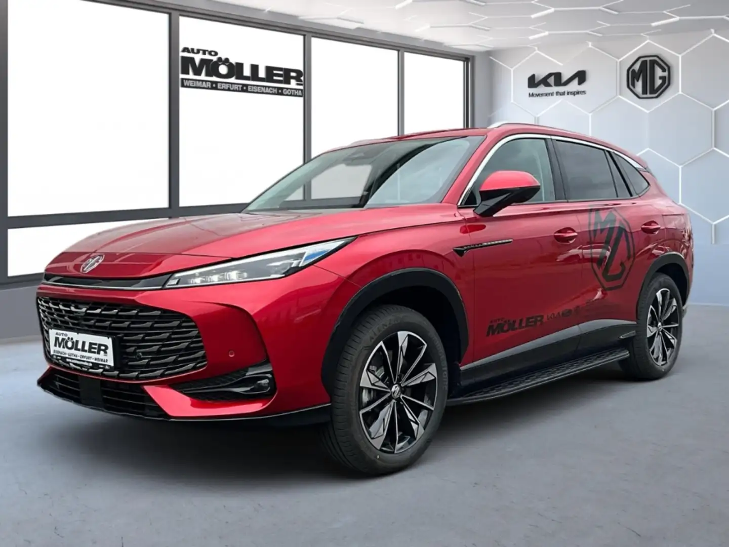 MG HS PHEV LUXURY  Navi Leder 360 Kamera LED DAB Rouge - 2