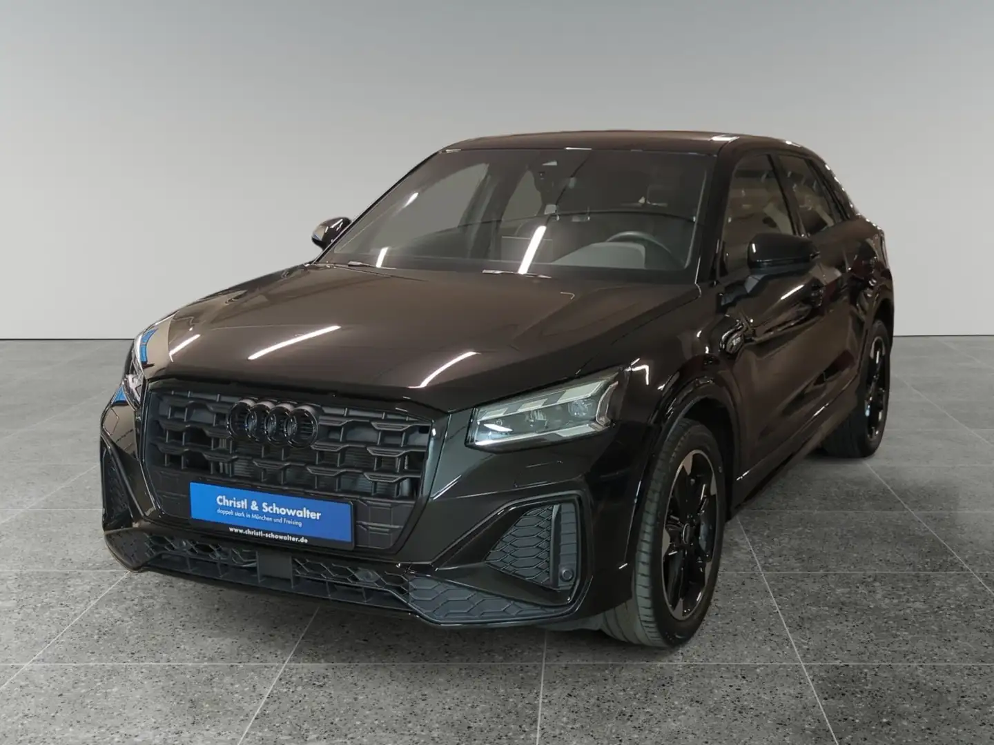Audi Q2 35 1.5 TFSI S tronic S line MATRIX KLIMA PANO Noir - 2