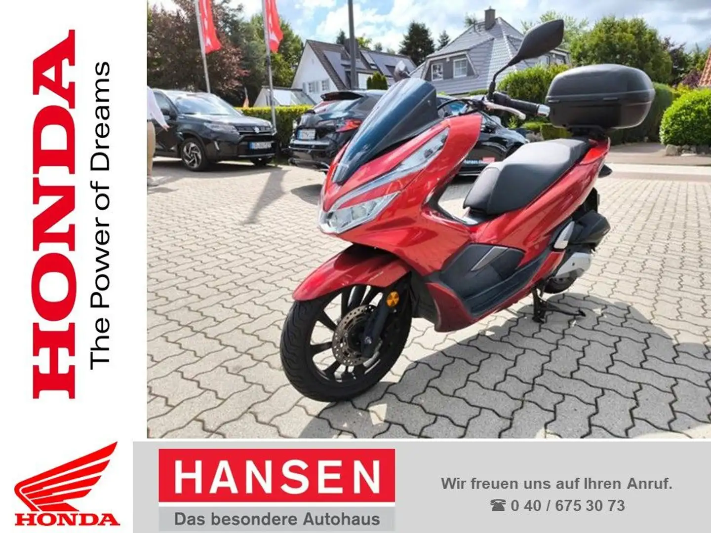 Honda PCX 125 ABS Rot - 1