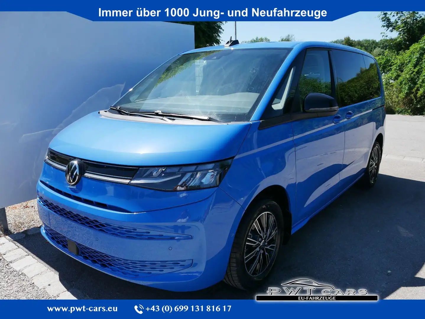Volkswagen T7 Multivan Life 2.0 TDI *PDC*LED*SHZ* AHK-SCHWENKBAR*SMART... Bleu - 1