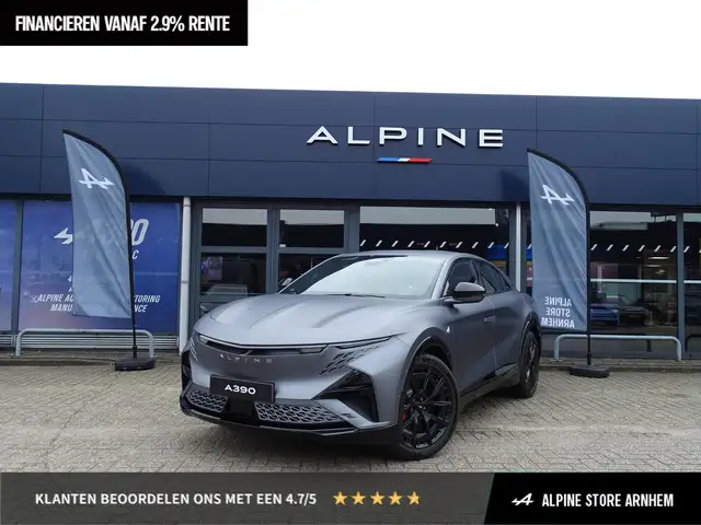 Alpine A390 GT 89kWh | DEVIALET Xtreme sound | Stoel & Stuurve