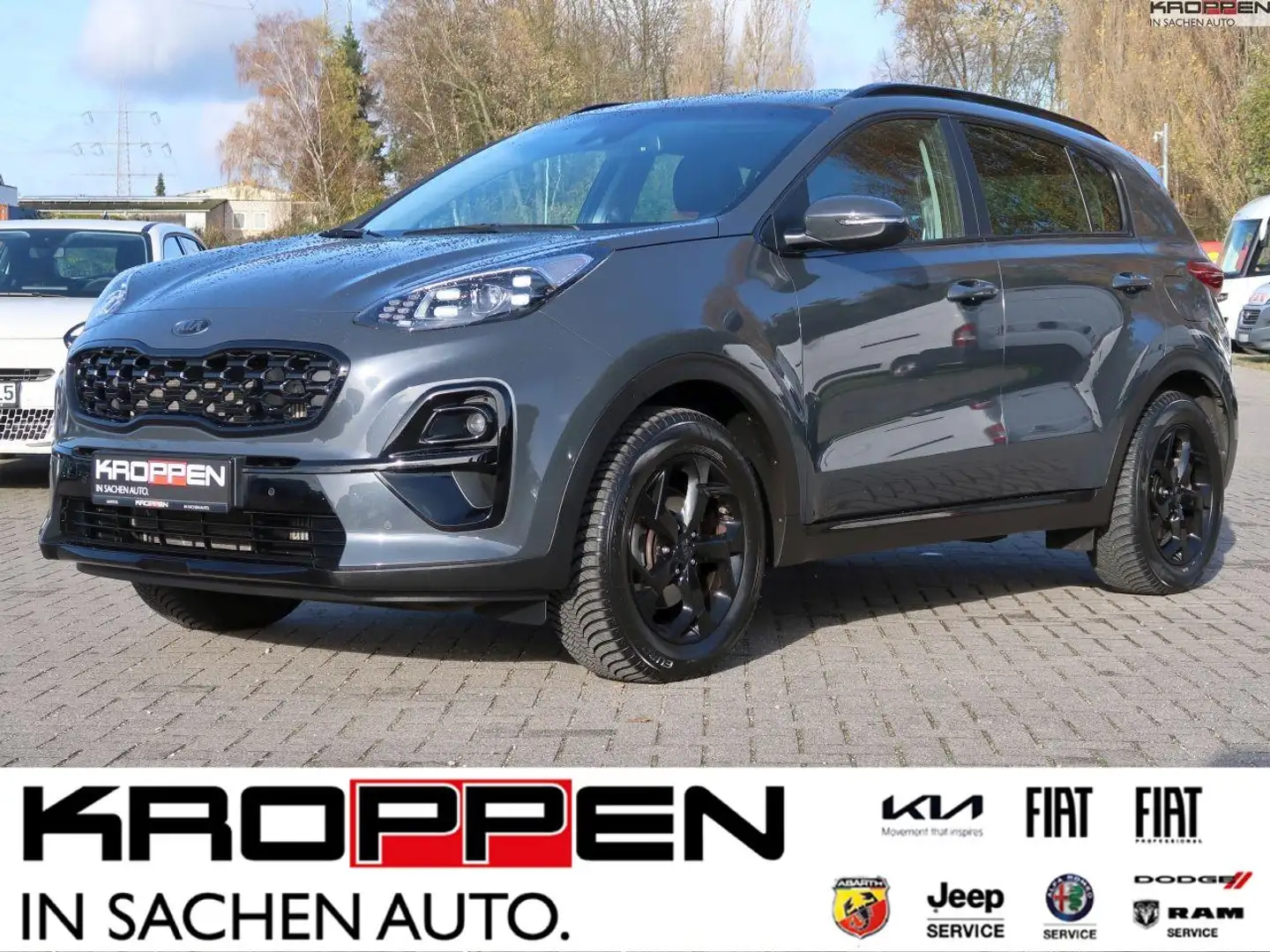 Kia Sportage Black Edition 4WD DCT7 AHK M+S-Allwetter Grau - 1