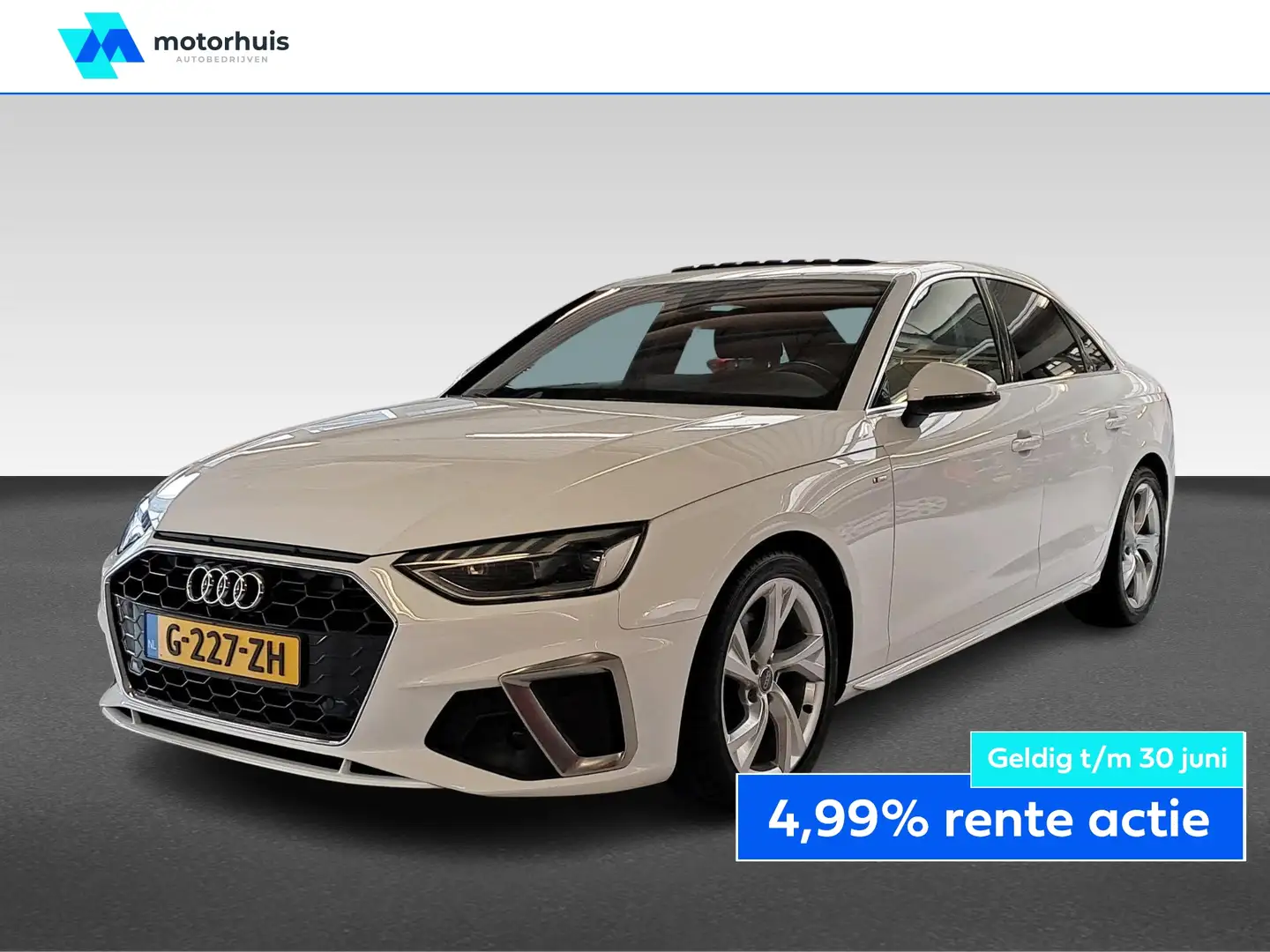 Audi A4 35 TFSI 150pk S tronic Launch Edition Sport / Schu Blanco - 1