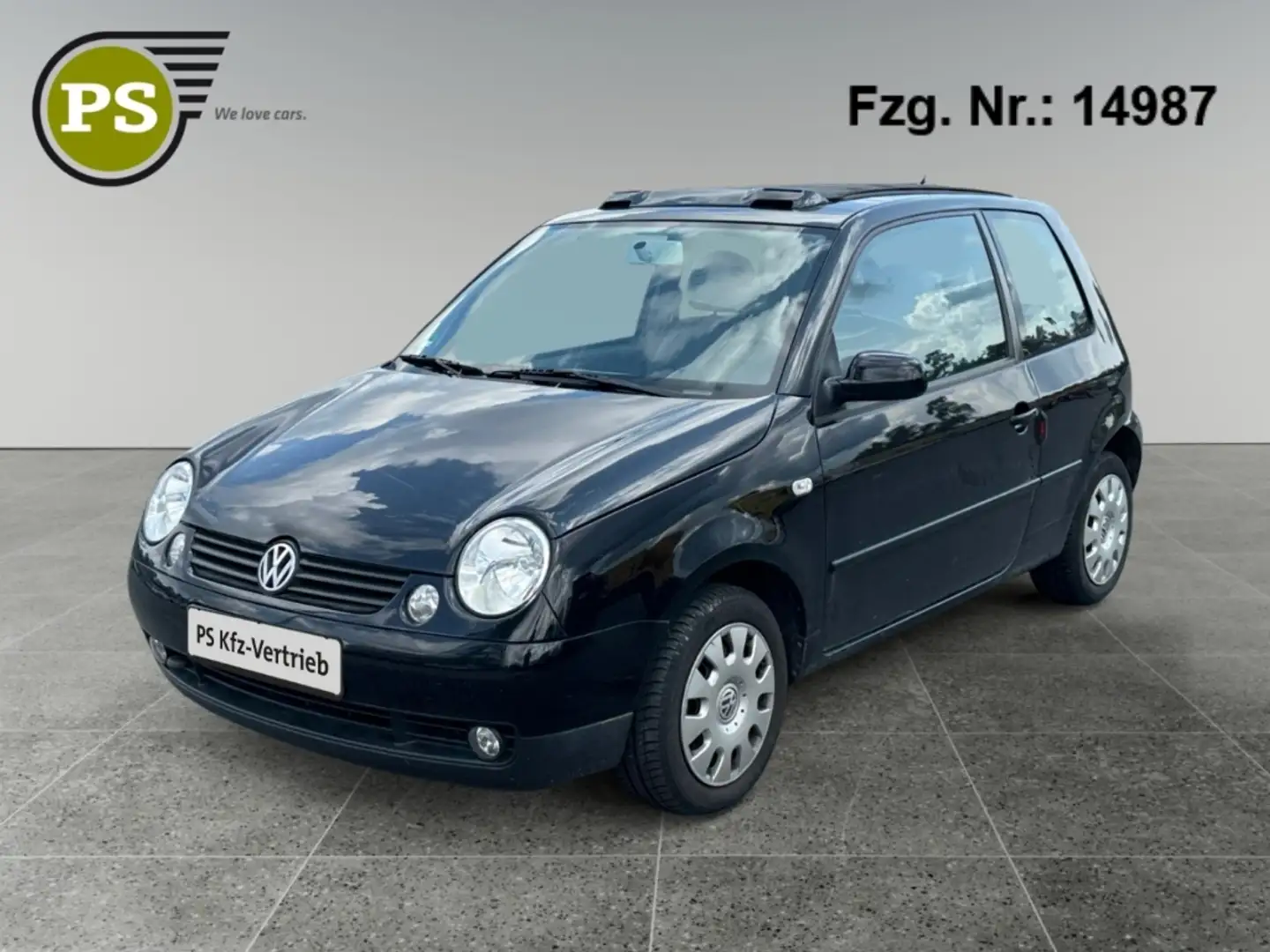 Volkswagen Lupo Rave 1.4 SD GA el.SP Spieg. beheizbar teilb.Rücksb Schwarz - 1