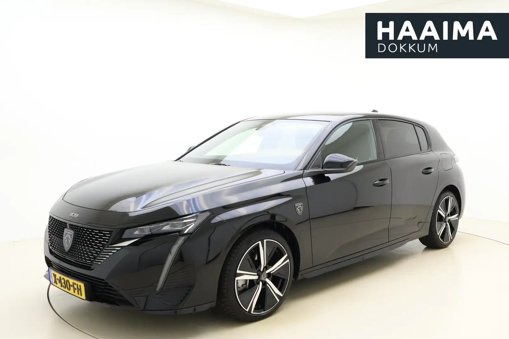 Peugeot 308 1.6 Plug-in Hybrid 180 GT | Apple Carplay/Android Zwart - 1
