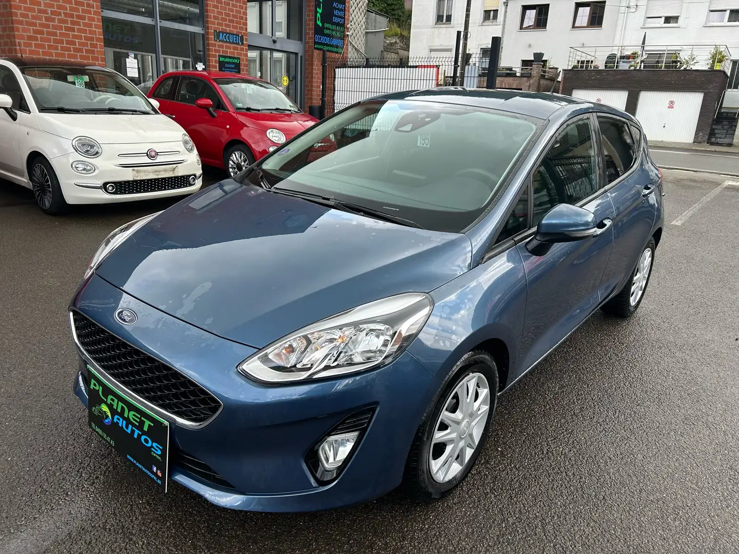 Ford Fiesta Fiesta 1.0 AUTOMATIQUE BLUETHOOTH GARANTIE 12 MOIS Bleu - 1