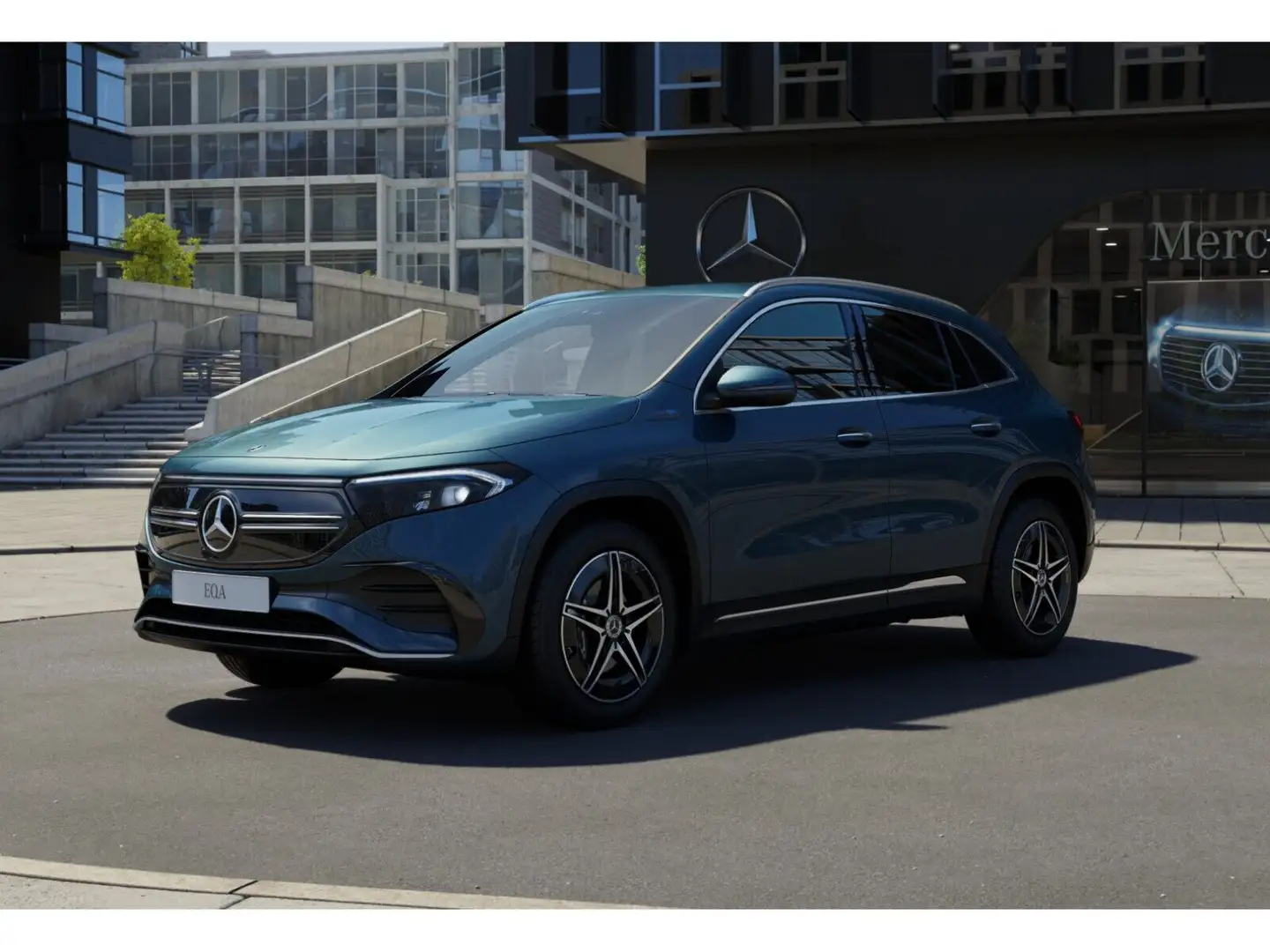 Mercedes-Benz EQA 250 AMG+MBUX+Ambiente+CarPlay+KAMERA+NAVI Blau - 2