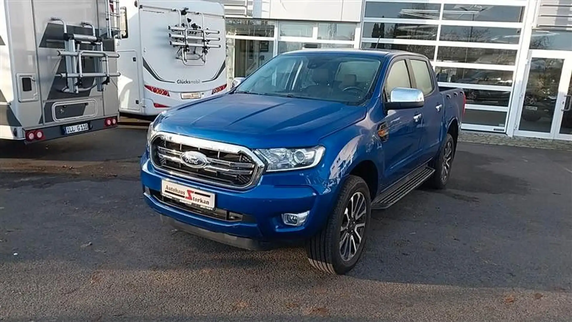 Ford Ranger DC Bleu - 1