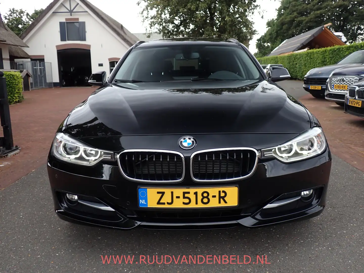 BMW 318 3-serie Touring 318D SPORTLINE PANODAK/SPORTLEER/C Nero - 2