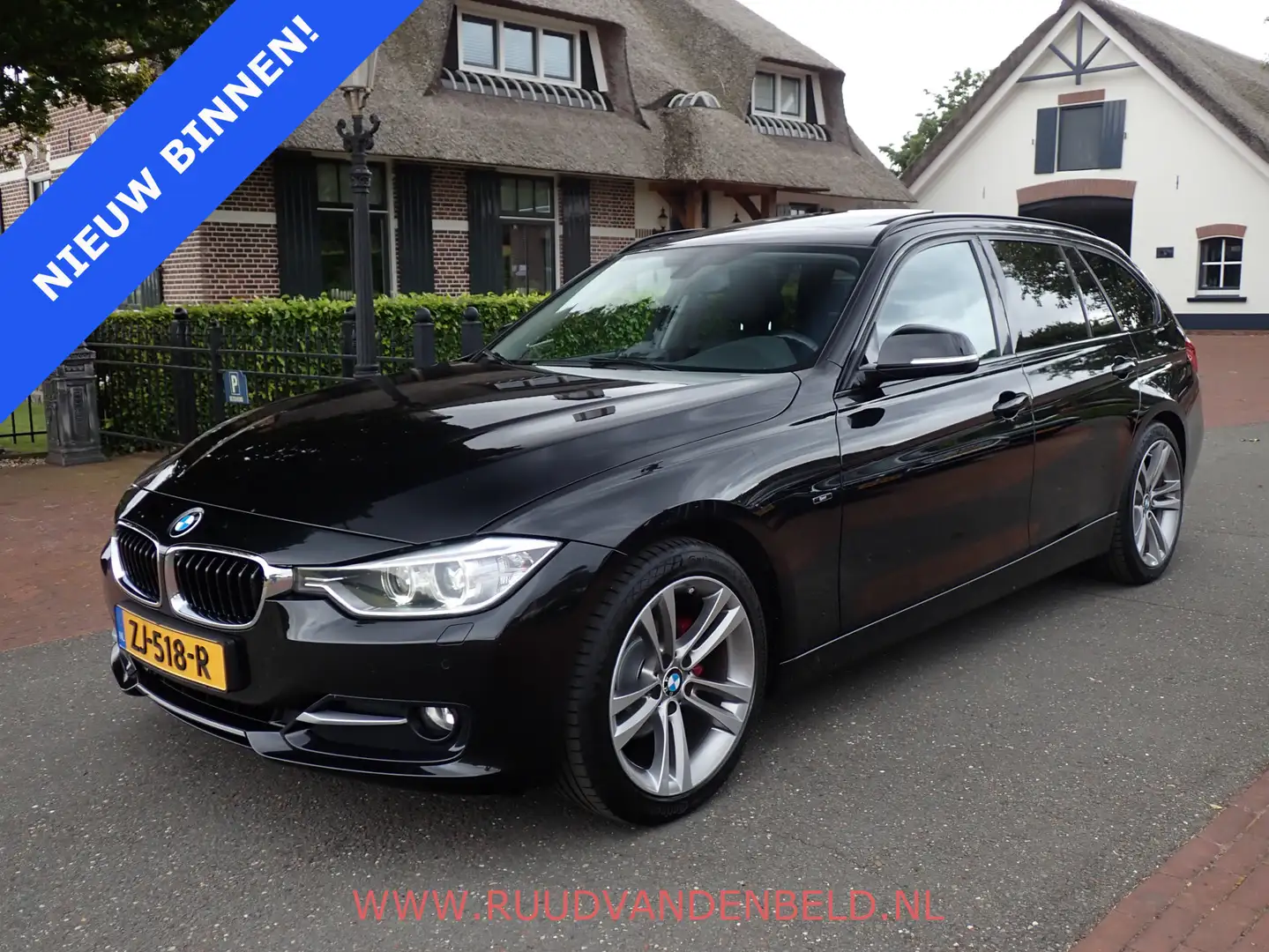 BMW 318 3-serie Touring 318D SPORTLINE PANODAK/SPORTLEER/C Nero - 1