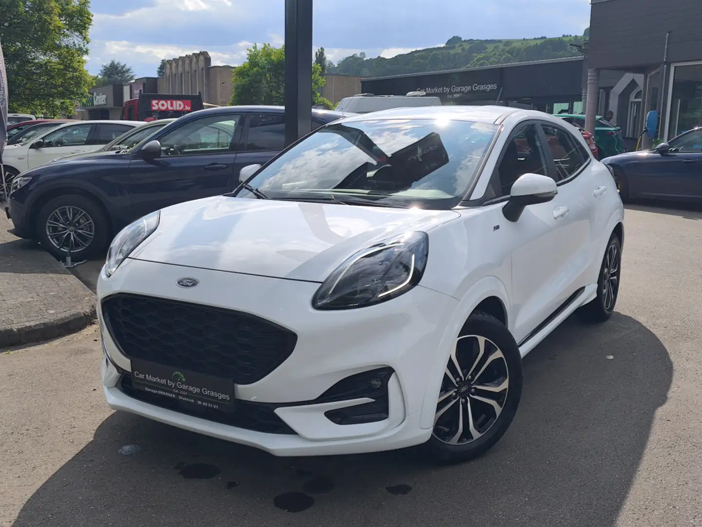 Ford Puma 1.0 EcoBoost Mhev ST-Line Bílá - 1