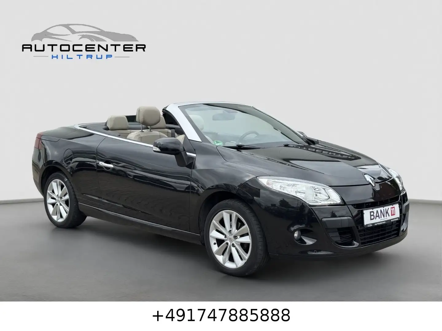 Renault Megane III Cabrio Luxe/Leder/Navi/EU5/8x ALU/SHZ Negro - 2