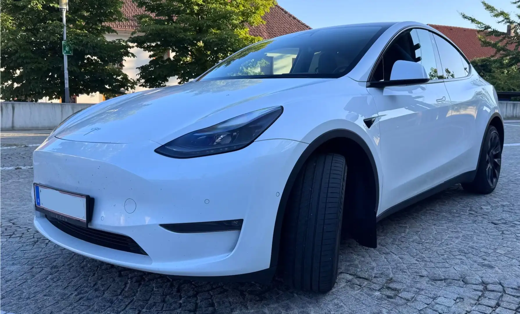 Tesla Model Y Model Y Long Range AWD 75kWh Weiß - 2