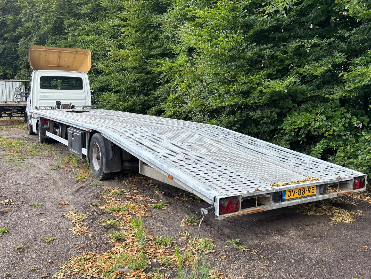 Iveco Daily 35C15 300 + Becks autotransporter 10 meter Wit - 1