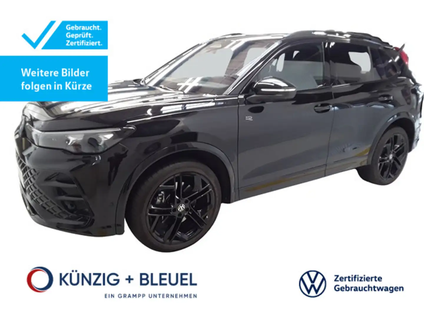 Volkswagen Tiguan R-Line 2.0TDI DSG 4Motion +AHK+LEDER+ Schwarz - 1