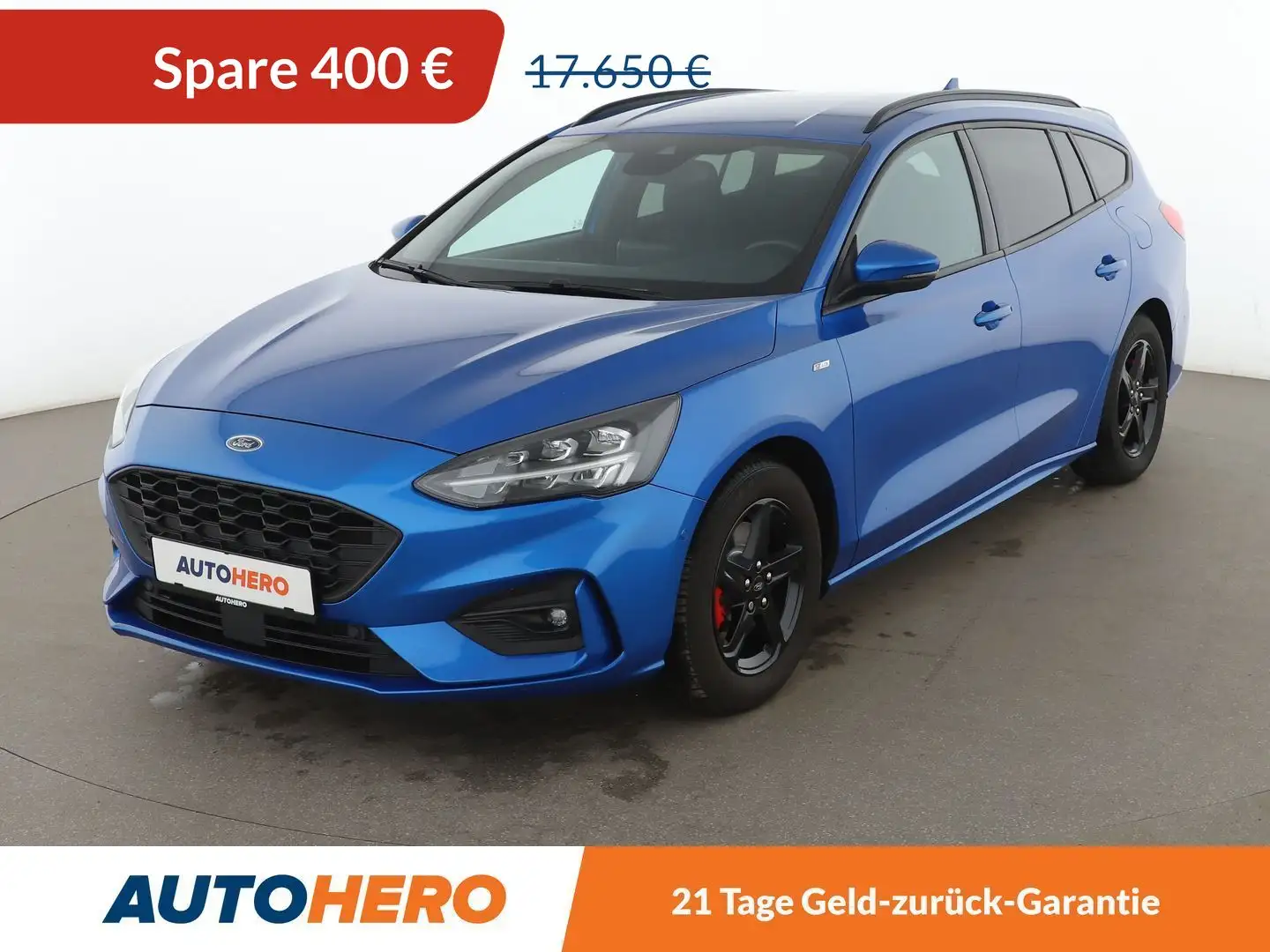 Ford Focus 1.5 EcoBoost ST-Line *NAVI*LED*CAM*TEMPO*SHZ*LHZ* Blau - 1