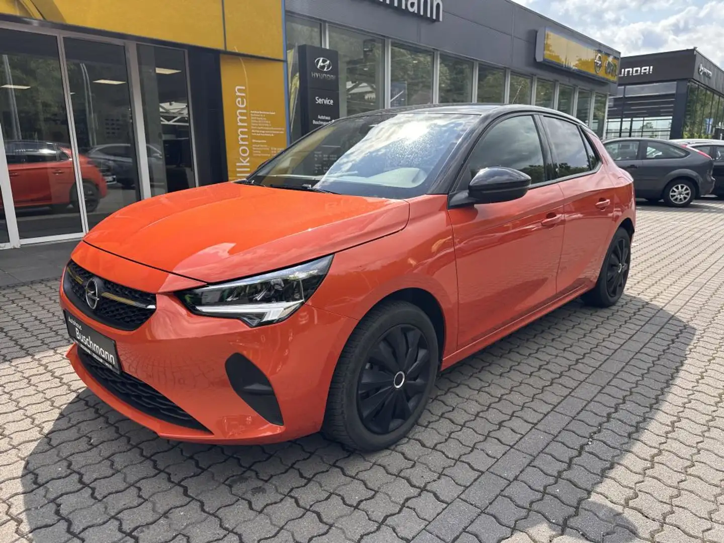 Opel Corsa-e Edition +SOH 96%+Sitzheizung+RFK+ Orange - 1
