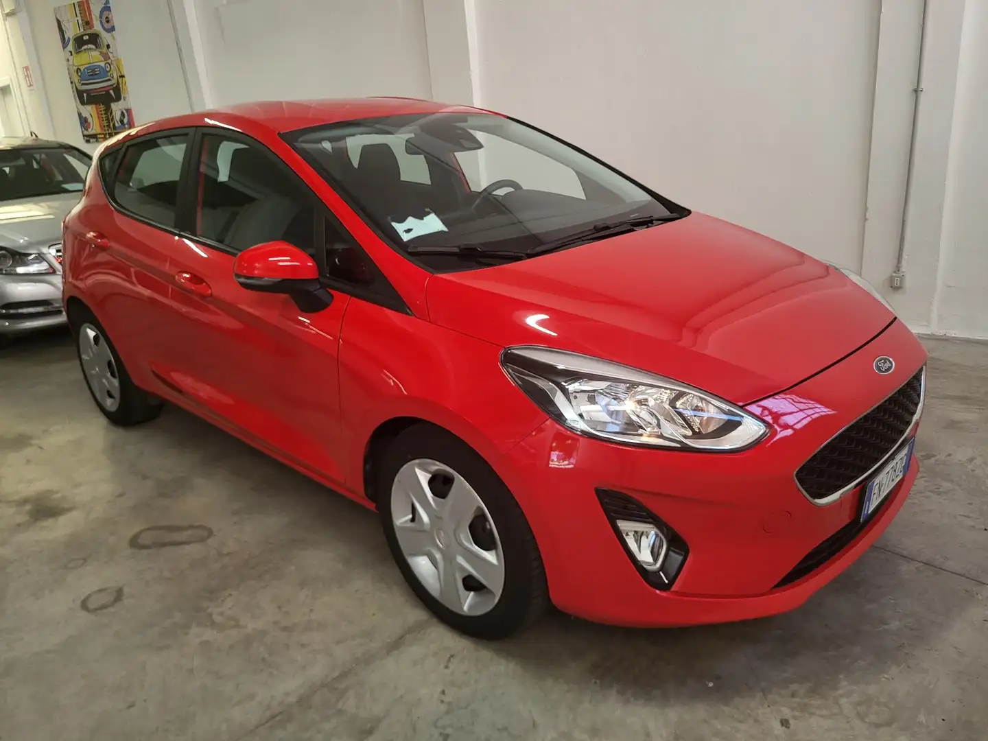 Ford Fiesta 5p AUTOMATICA!PREZZO REALE!UNICO PROPRIETARIO! Rosso - 1