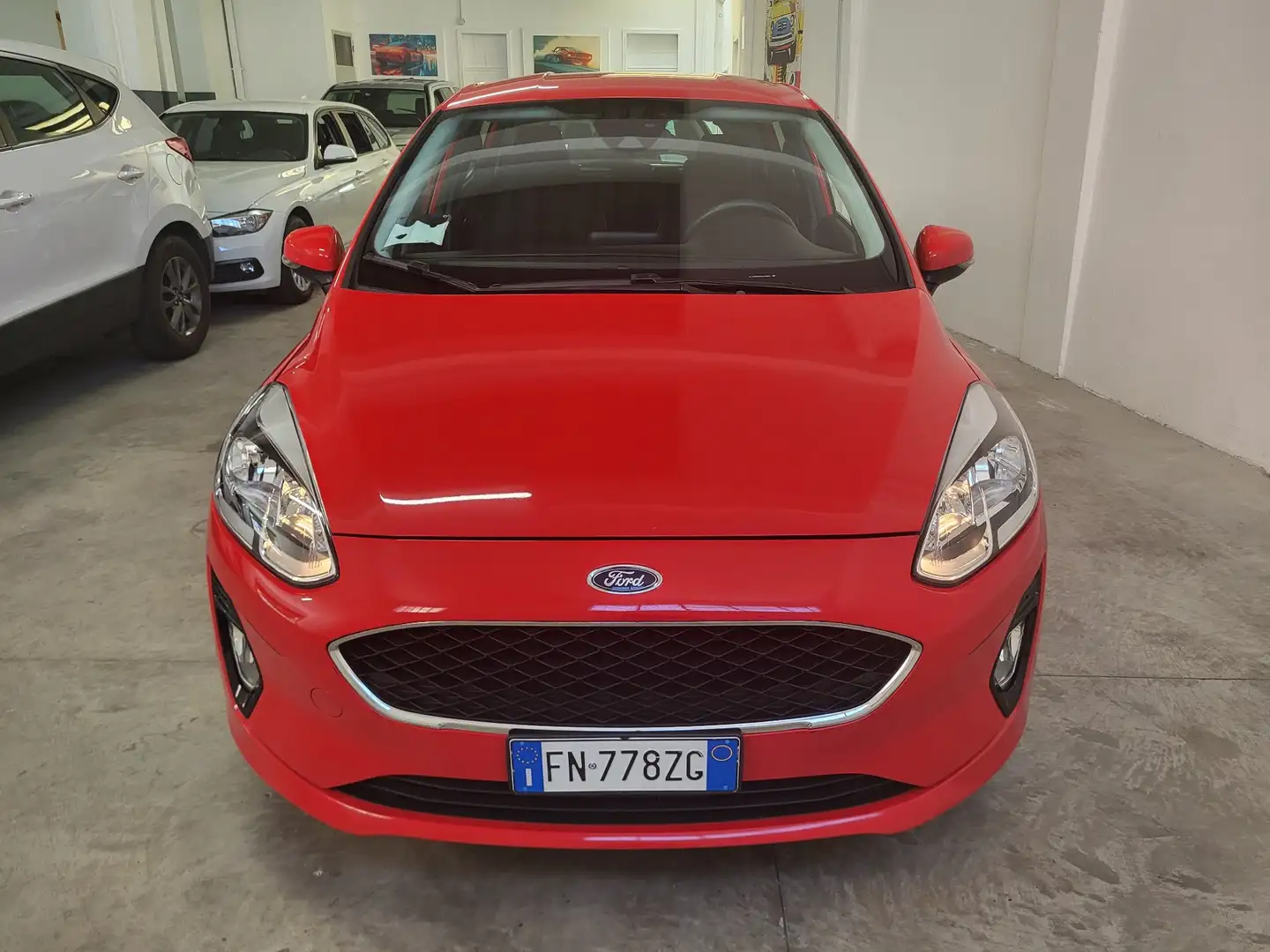 Ford Fiesta 5p AUTOMATICA!PREZZO REALE!UNICO PROPRIETARIO! Rosso - 2