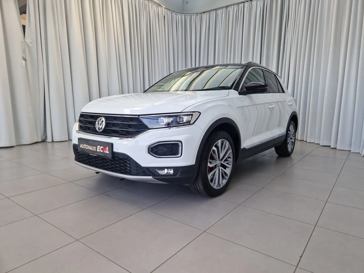 Volkswagen T-Roc AUT Leder SpurH Weiß - 2