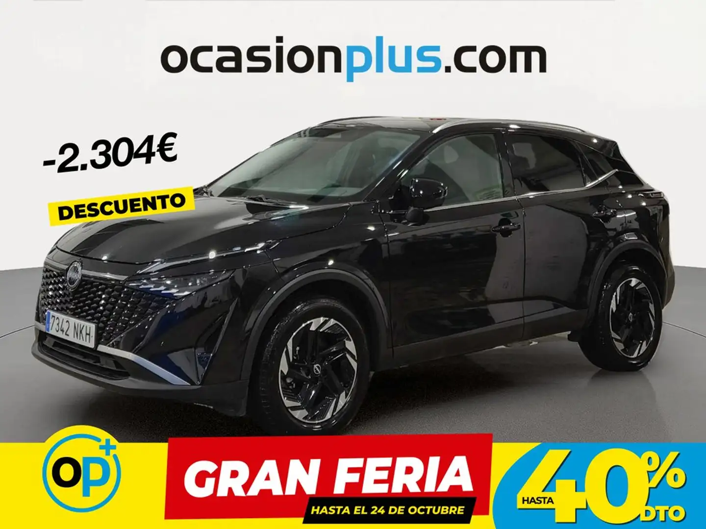 Nissan Qashqai 1.3 DIG-T mHEV 12V N-Connecta 4x2 103kW Negro - 1