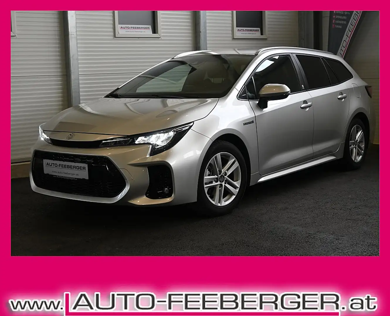 Suzuki Swace 1,8 HEV E-CVT Shine Hybrid Sitzheizung,Navi,ACC... Silber - 1