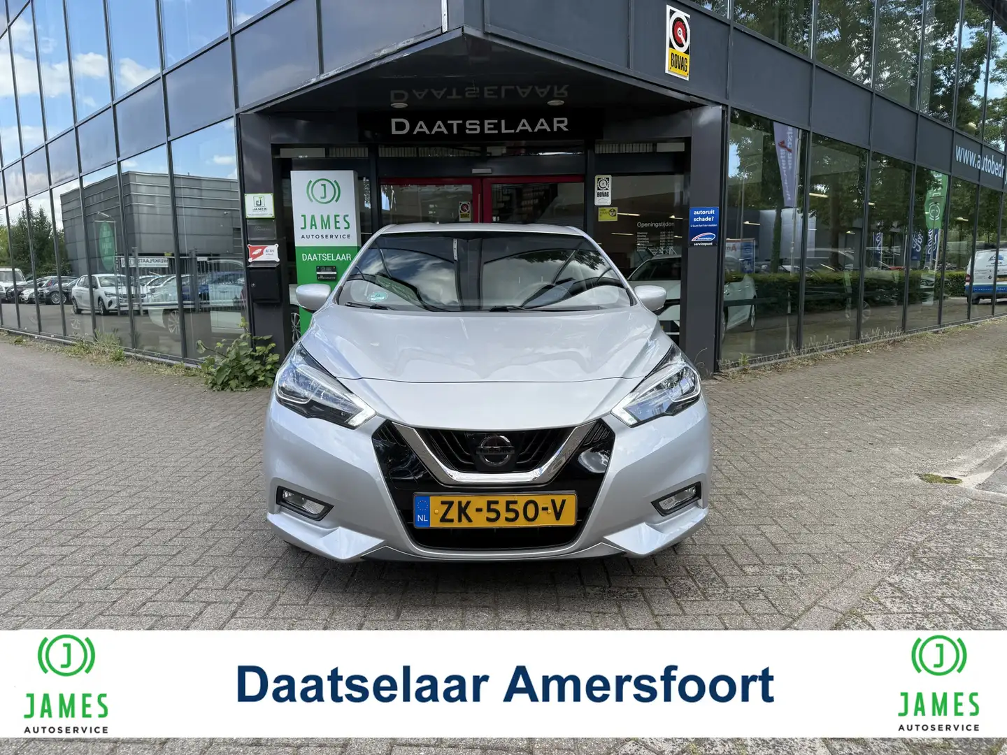 Nissan Micra 1.0 IG-T N-Connecta Grijs - 1